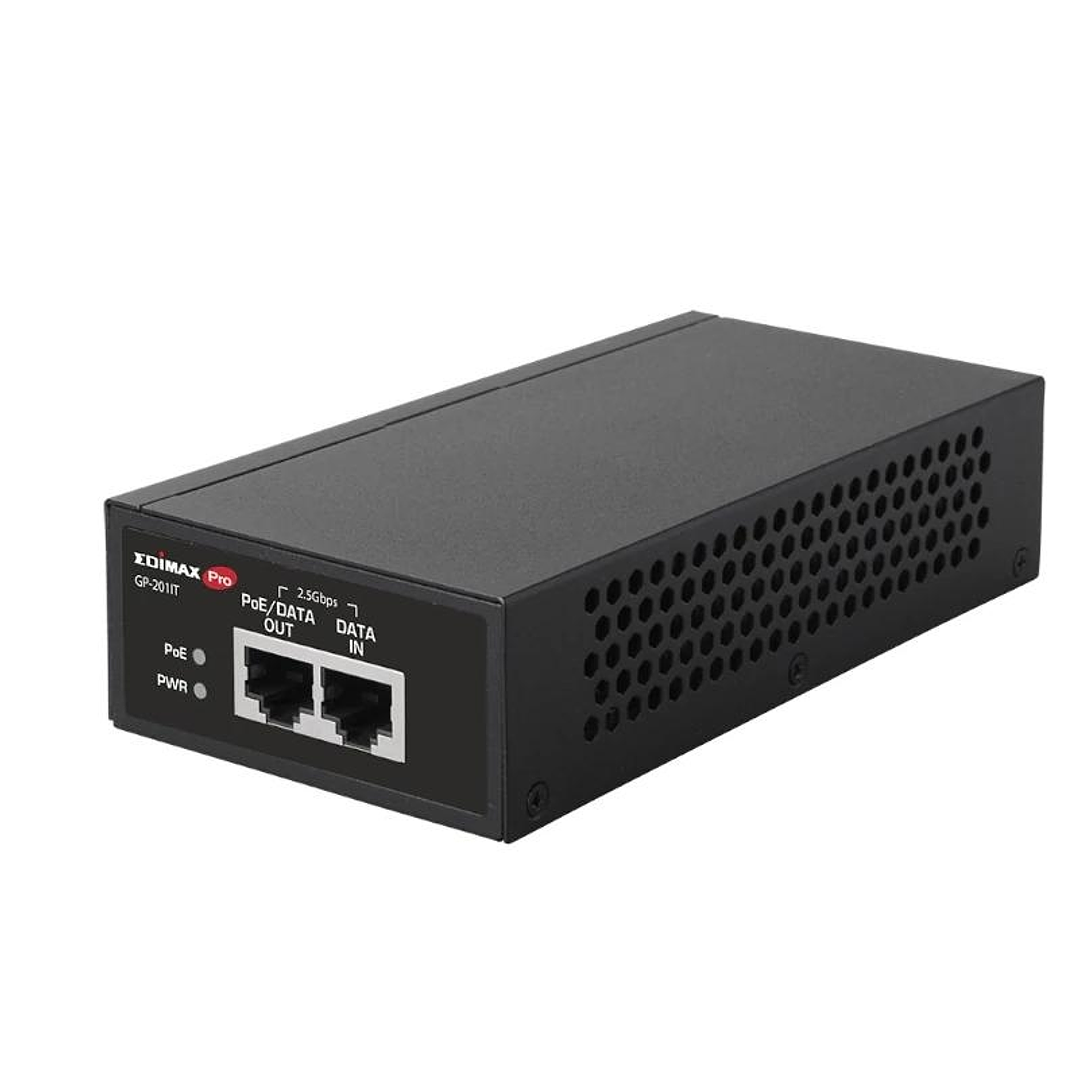 Edimax GP-201IT Inyector POE+ Gigabit 30W 802.3at 1