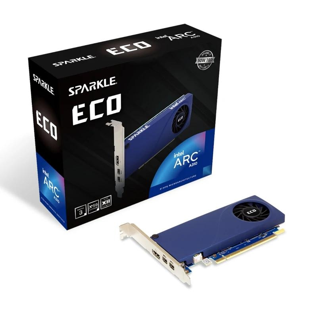 SPARKLE VGA INTEL ARC A310 ECO 4GB DDR6 LP Bracket 1