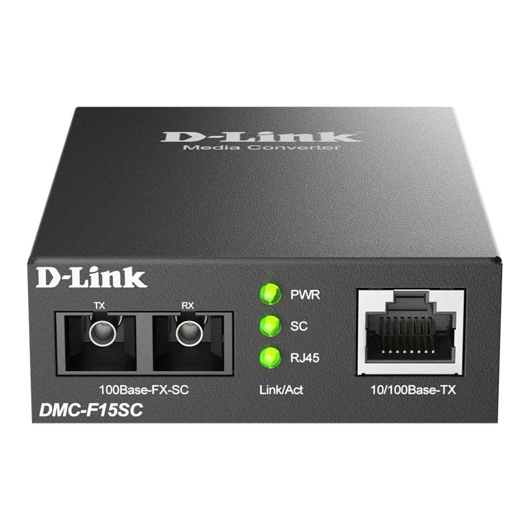 D-Link DMC-F15SC Conversor Medios SC SM 15Km 1