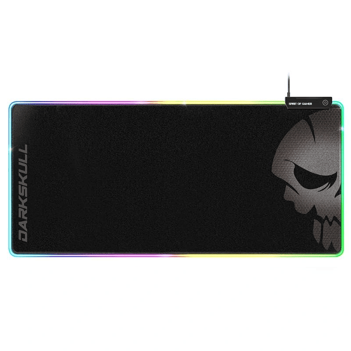 Spirit of Gamer Alfombrilla DarkSkull RGB+HUB XXXL 1