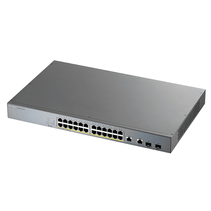 ZyXEL GS1350-26HP Switch 24xGB PoE 2xSFP 375W 1
