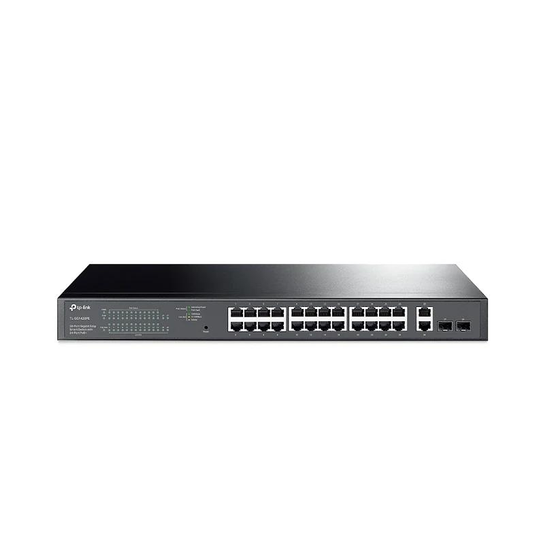 TP-Link TL-SG1428PE Switch 24xGbE PoE+ 2xGbE 2xSFP 1