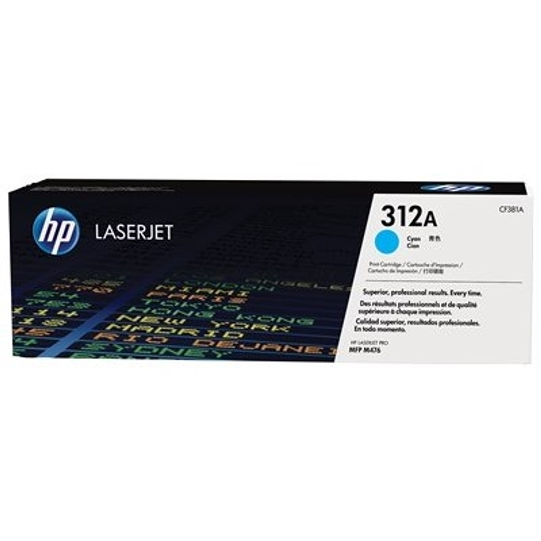 HP Toner 312A Cian 1