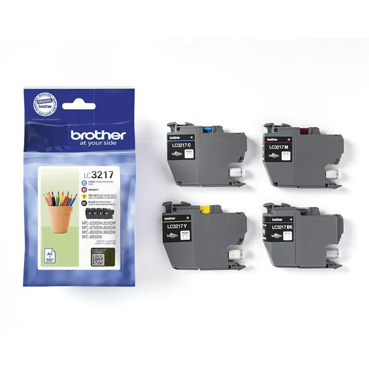 Brother Cartucho Multipack LC3217VAL 3