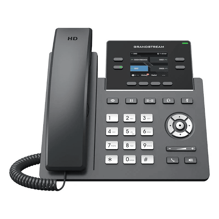 GrandStream IP Phone GRP2612 4 lineas 2x10/100 1