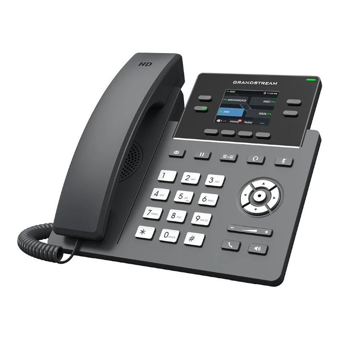 GrandStream IP Phone GRP2612 4 lineas 2x10/100 2