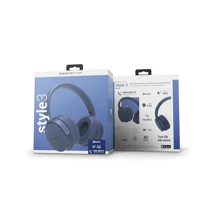 Energy Sistem Auriculares Style 3 Denim Bluetooth 4