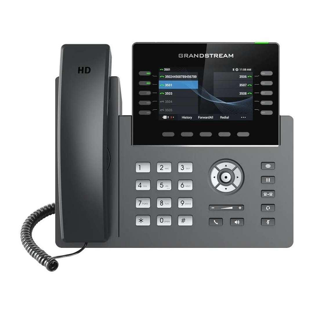 GrandStream IP Phone GRP2615 5 SIP 2xGbE PoE WiFi 1