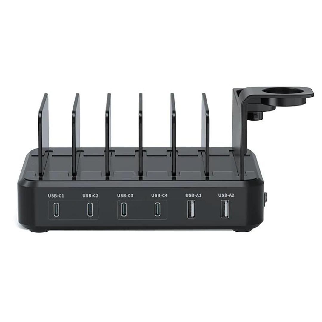 EWENT estación de carga 6 USB 130w Reloj-Auric 3