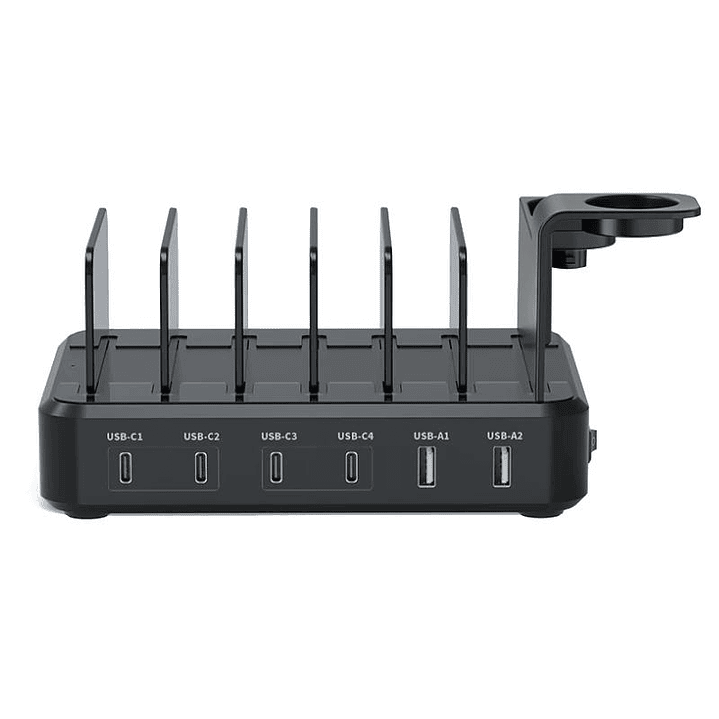 EWENT estación de carga 6 USB 130w Reloj-Auric 3