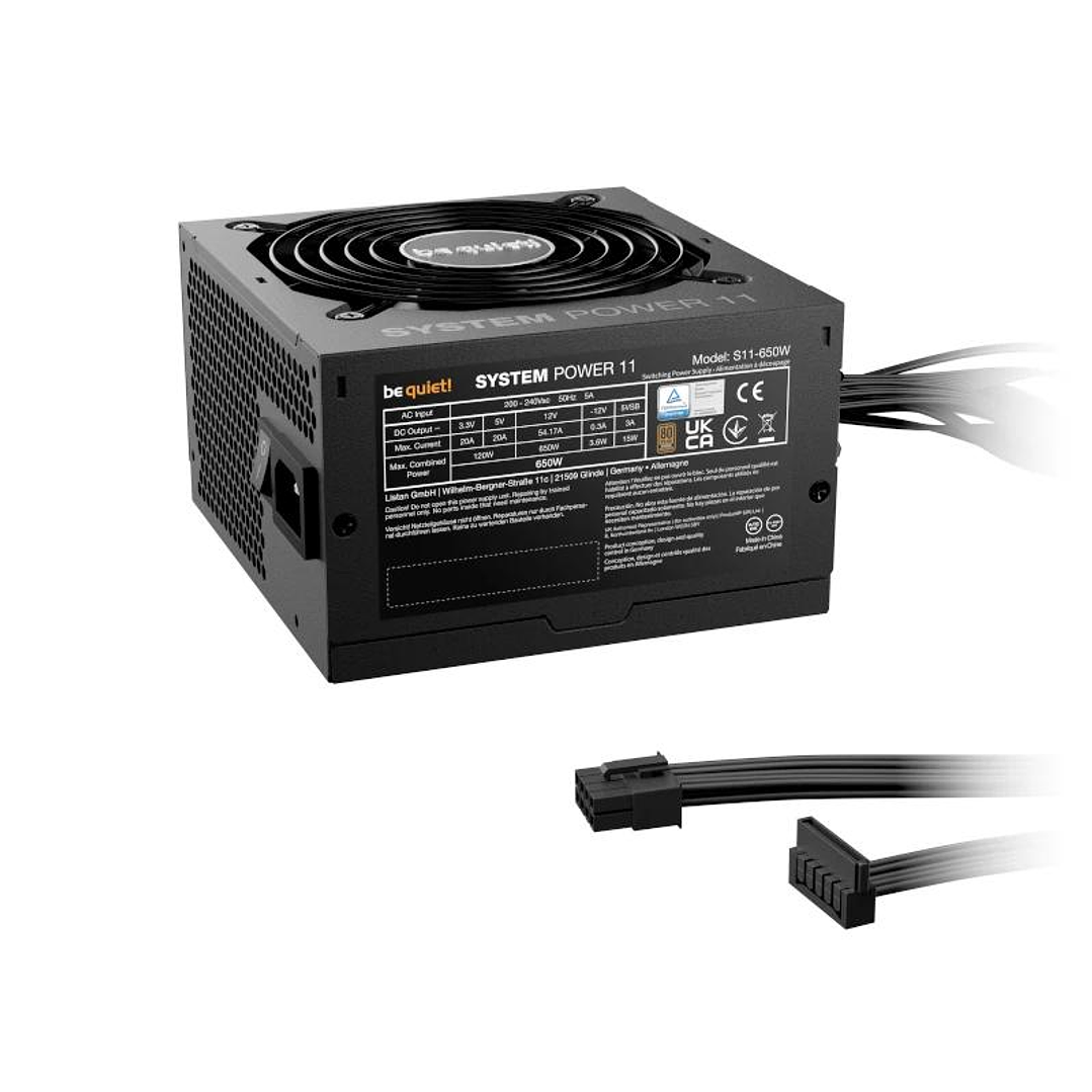 be quiet! Fuente SYSTEM POWER 11 650W 20+4 pin ATX 2