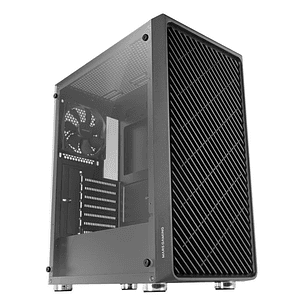 MARS GAMING Semitorre Atx 4X12CM Negro