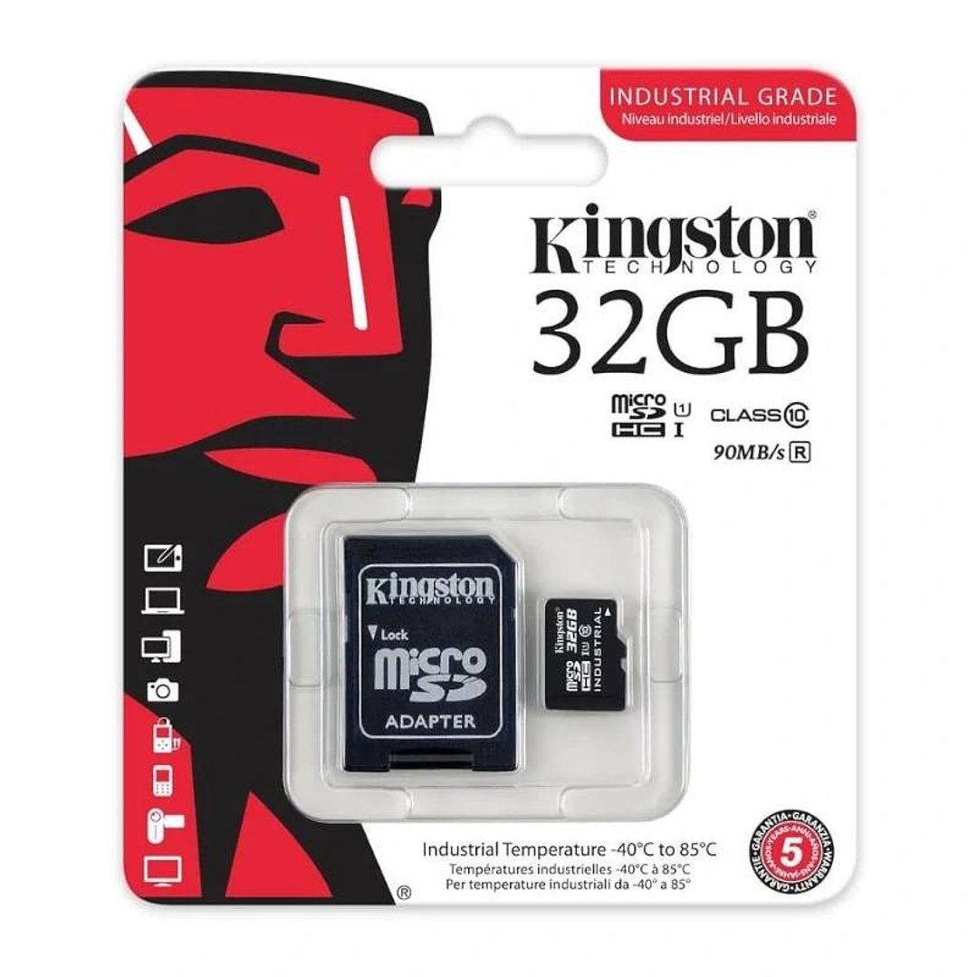 Kingston MicroSD Industrial 32Gb sin adaptador 3