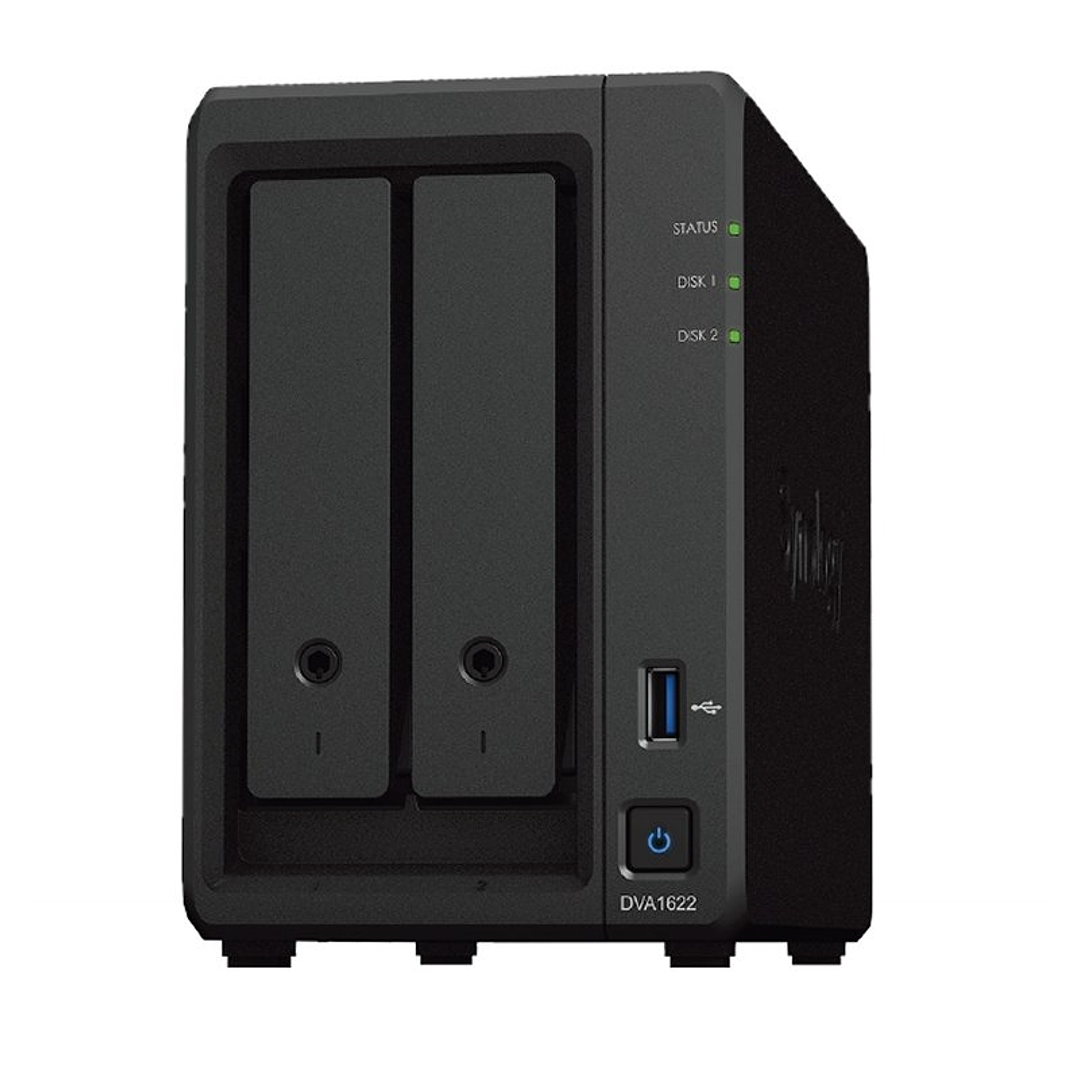 Synology DVA1622 NVR 2Bay 4K IA 1