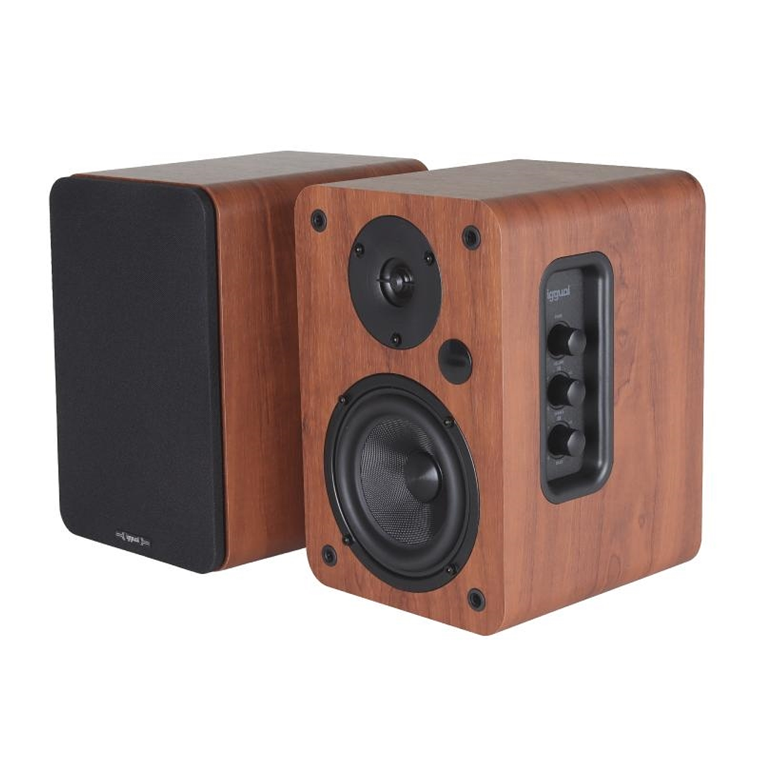 iggual Altavoces 2.0 50W Bluetooth 5.3 Home Studio 1