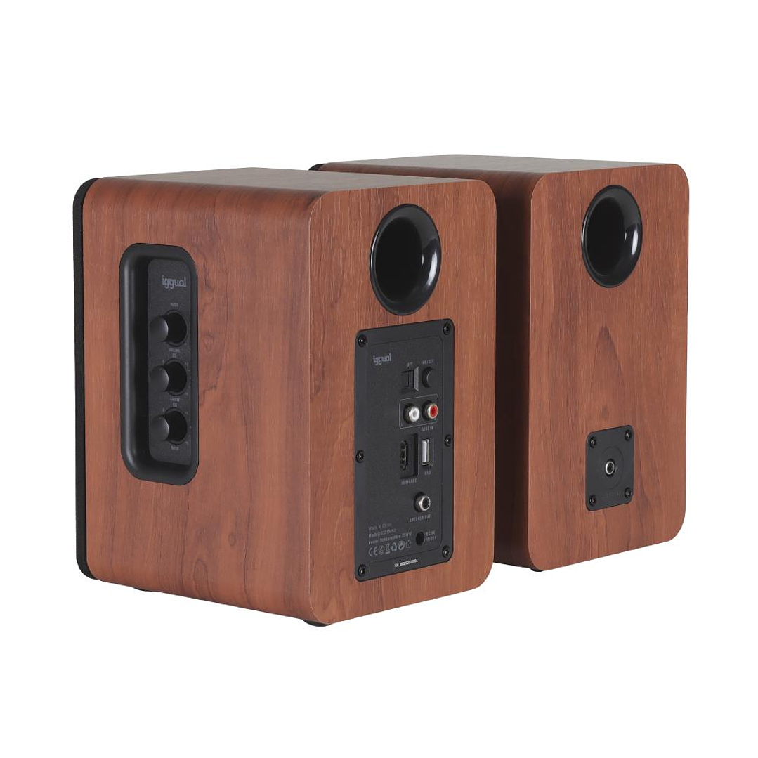 iggual Altavoces 2.0 50W Bluetooth 5.3 Home Studio 4