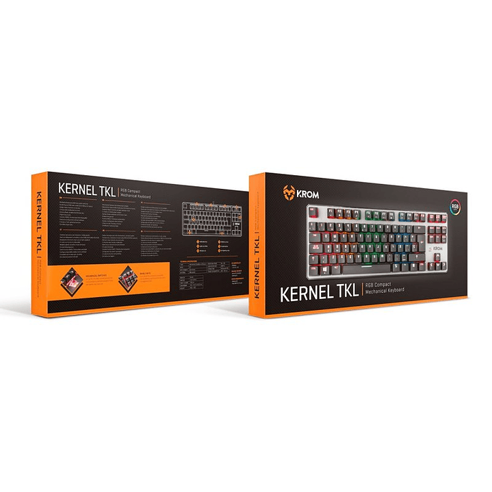 Krom Teclado mecánico RGB Krom KERNEL TKL (ten-key 2