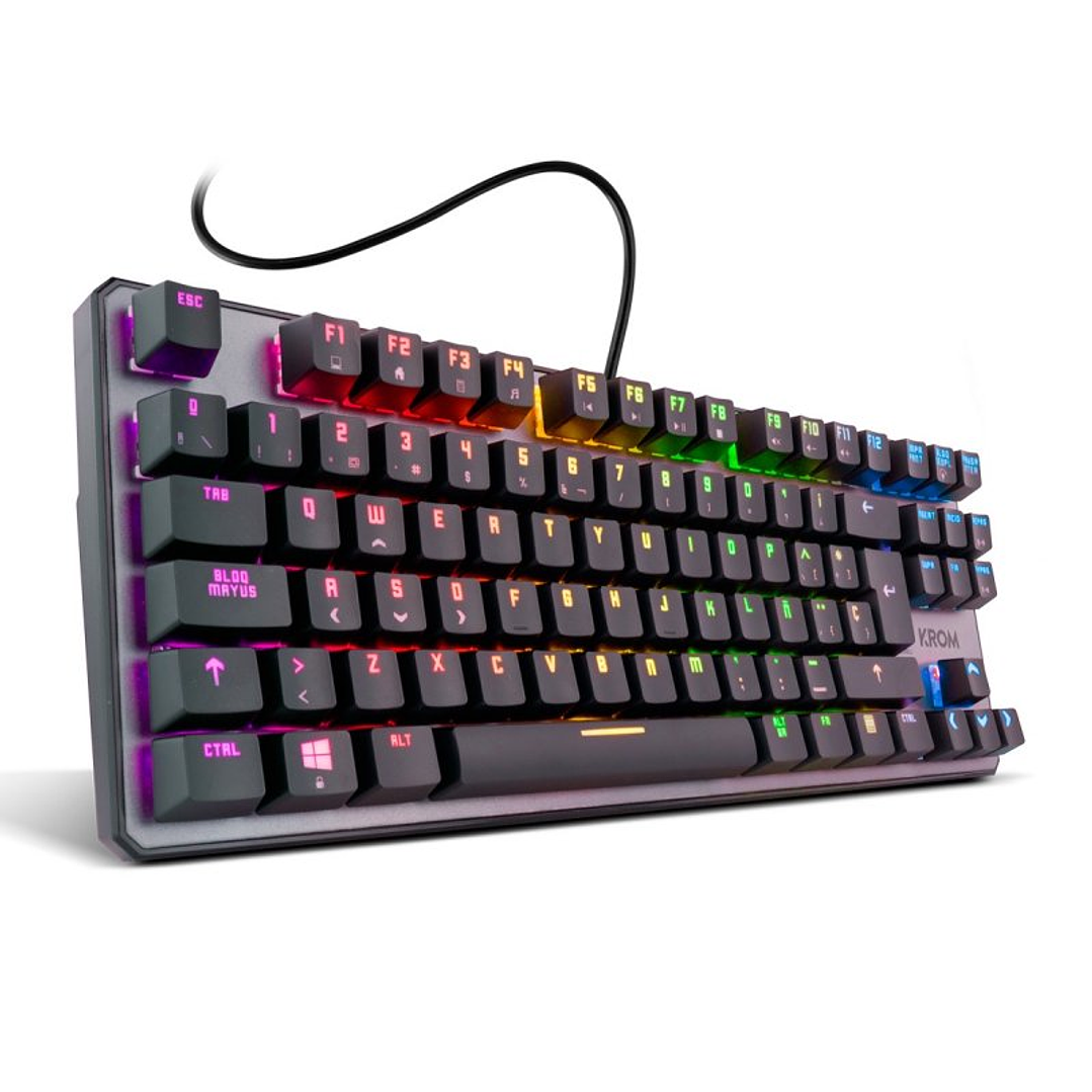 Krom Teclado mecánico RGB Krom KERNEL TKL (ten-key 4