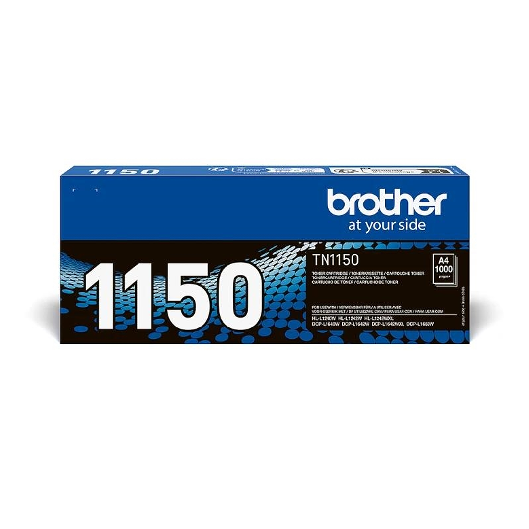 Brother Tóner TN1150 Negro 1