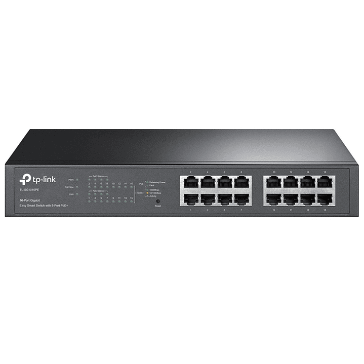 TP-LINK TL-SG1016PE Switch 16xGB PoE+ 1