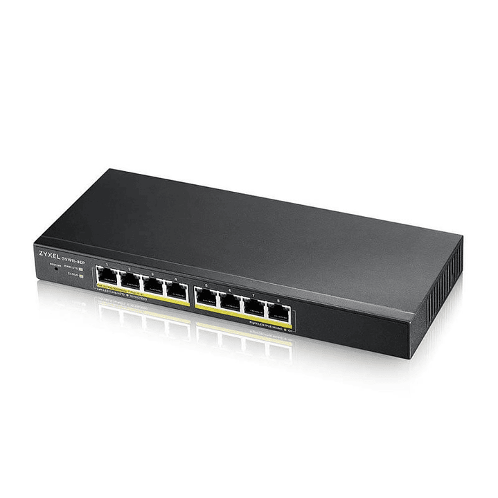 ZyXEL GS1915-8EP Smart Switch 8xGbE PoE 60W Nebula 1