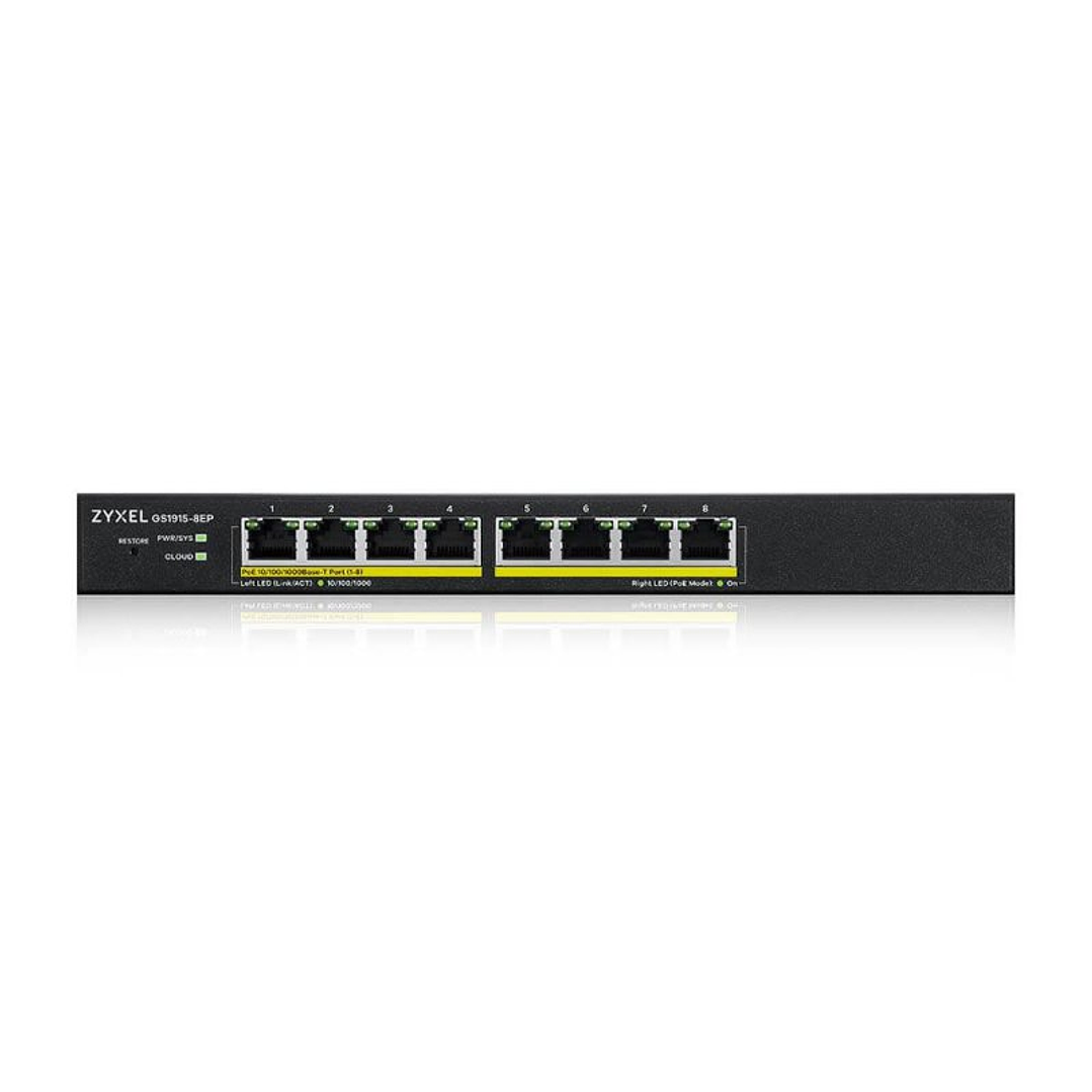 ZyXEL GS1915-8EP Smart Switch 8xGbE PoE 60W Nebula 2