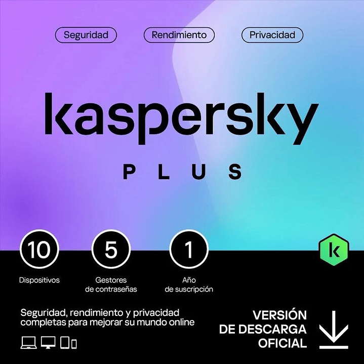 Kaspersky Plus 10L/1A ESD 1