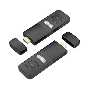 Aisens Adaptador HDMI Inalám 1080P 30 metros Negro