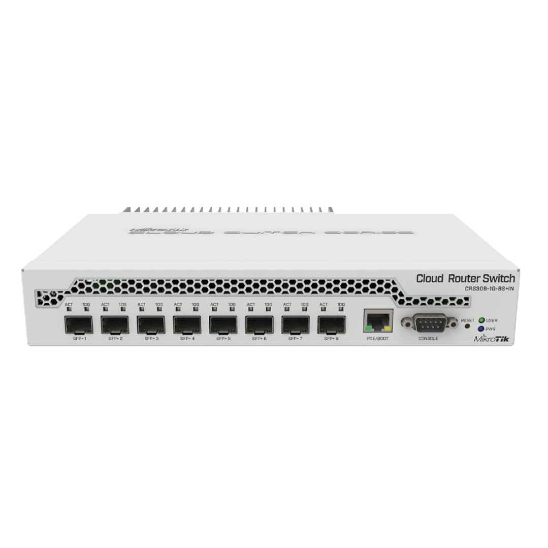 MikroTik CRS309-1G-8S+IN Switch 1xGbE 8xSFP+ 1