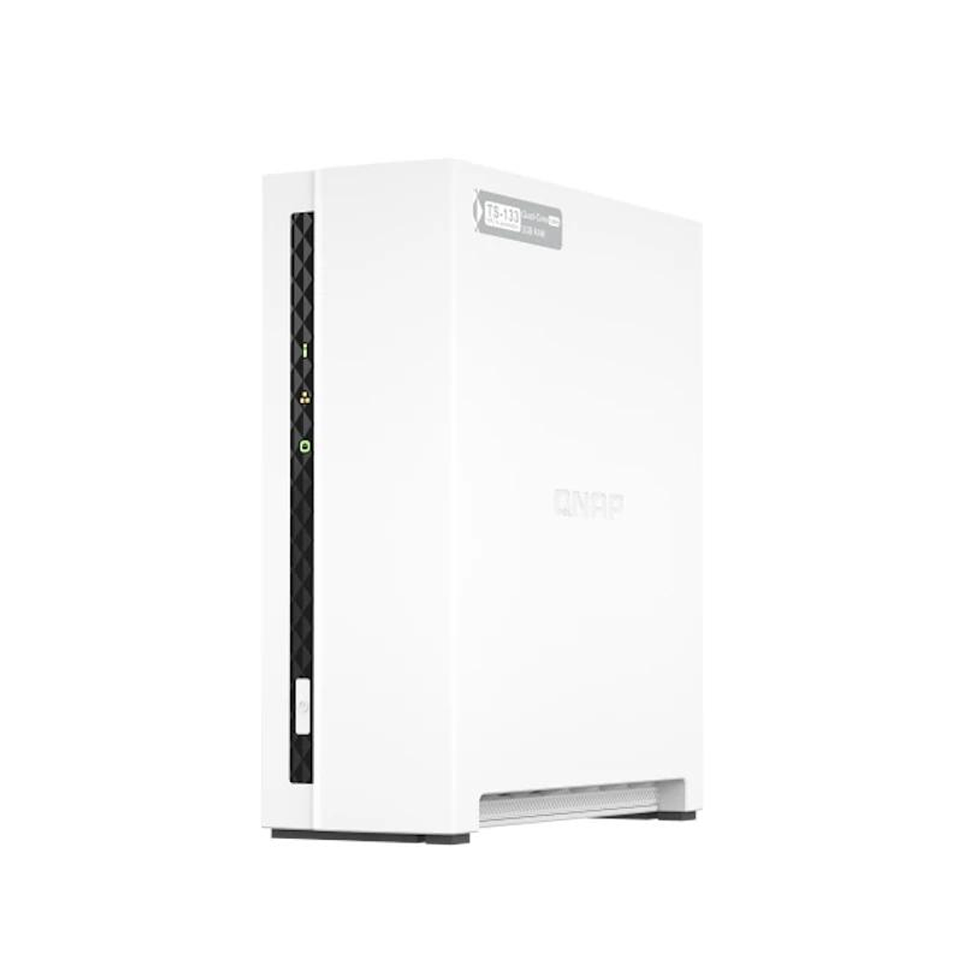 QNAP TS-133 NAS 1xHDD-Bay 1xGbE 2xUSB 3