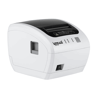 iggual Impresora térmica TP EASY 80W USB+RJ11 blan