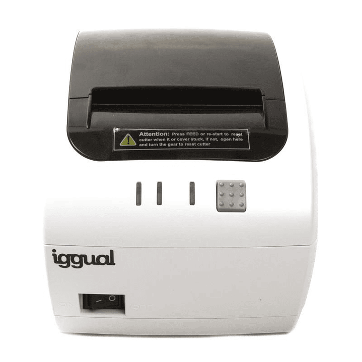 iggual Impresora térmica TP EASY 80W USB+RJ11 blan 3