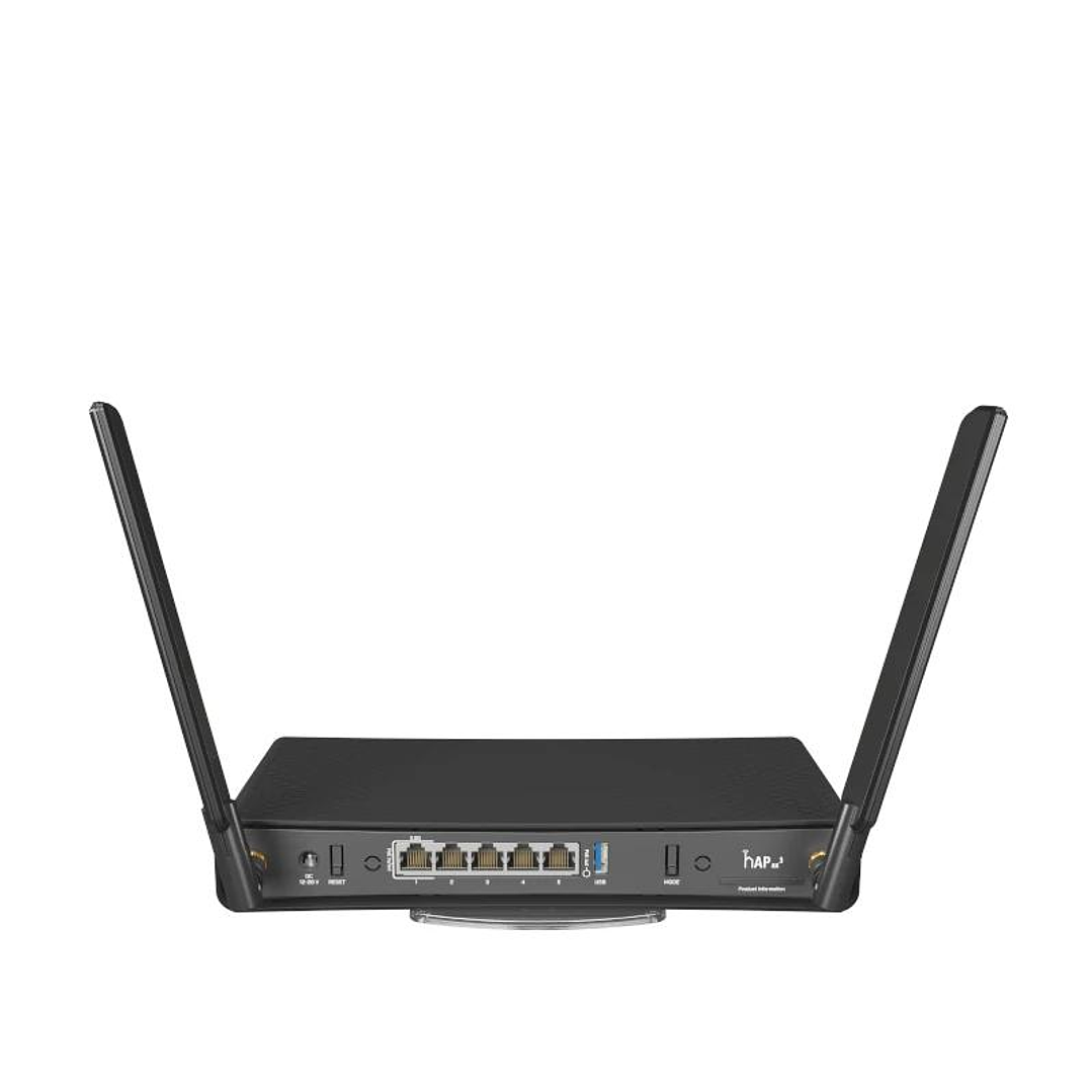 Mikrotik hAP ax³ Router WiFi6 4xGbE 1x2.5GbE Dual 2