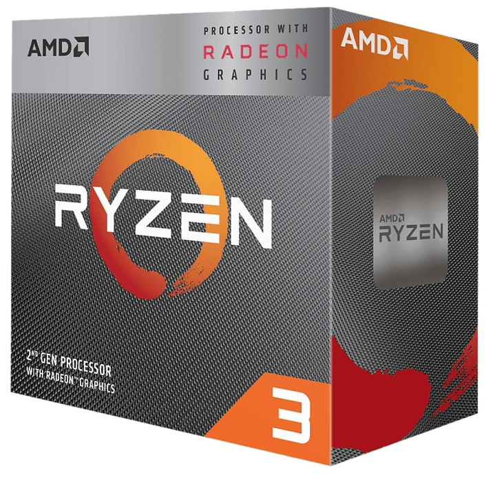 AMD RYZEN 3 3200G 3.6GHz 4M  4CORE  AM4 BOX+Disipa 1
