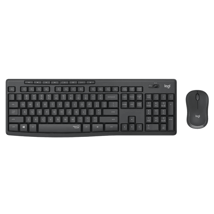 Logitech MK295 Teclado y raton inalambrico Negro 1