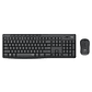Logitech MK295 Teclado y raton inalambrico Negro - thumbnail 1
