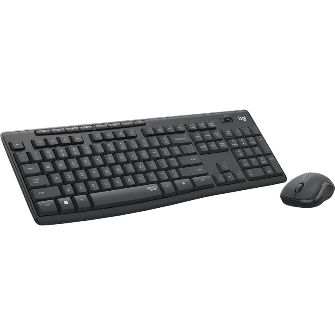 Logitech MK295 Teclado y raton inalambrico Negro 3