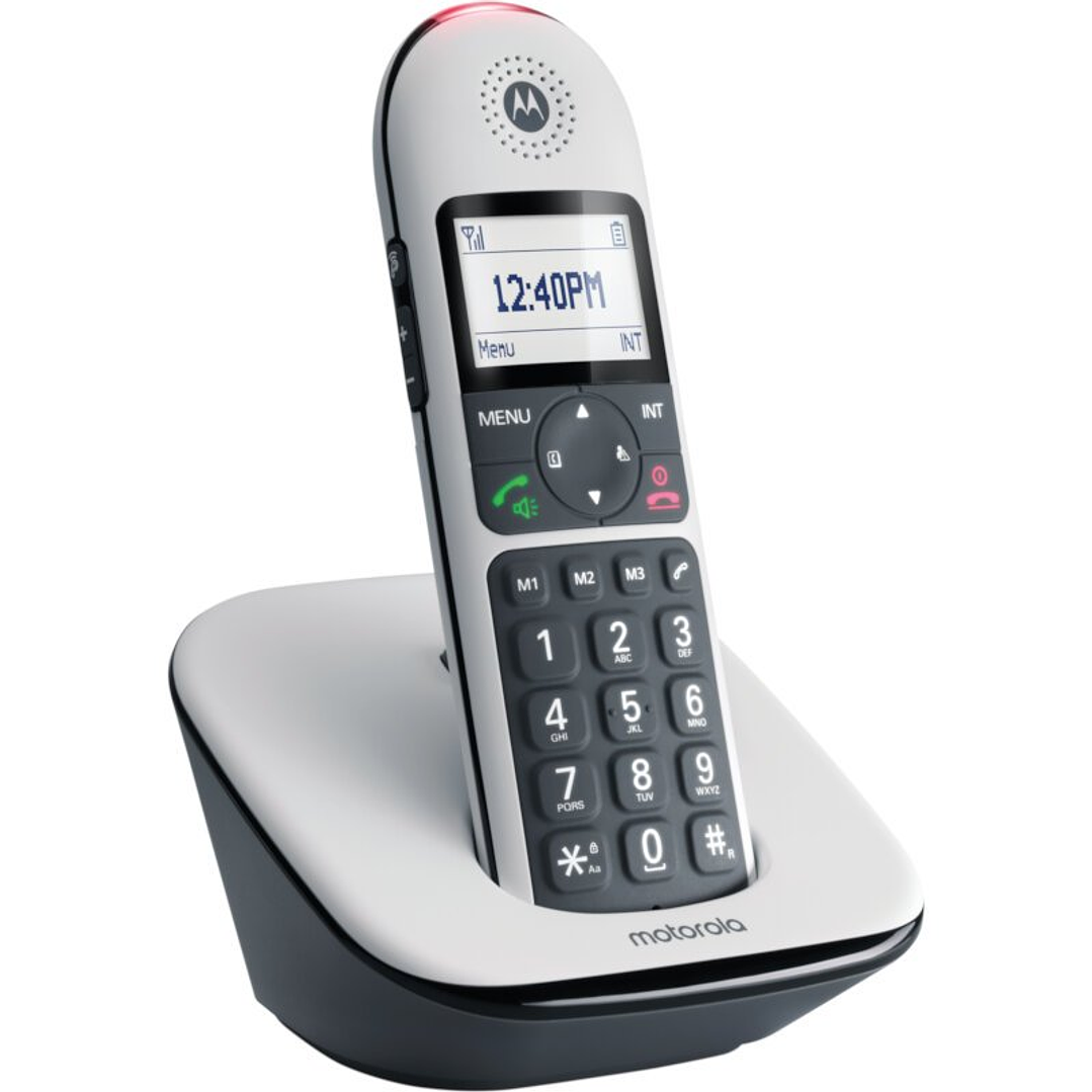 MOTOROLA CD5001 Telefono DECT Teclas Grandes Blanc 3
