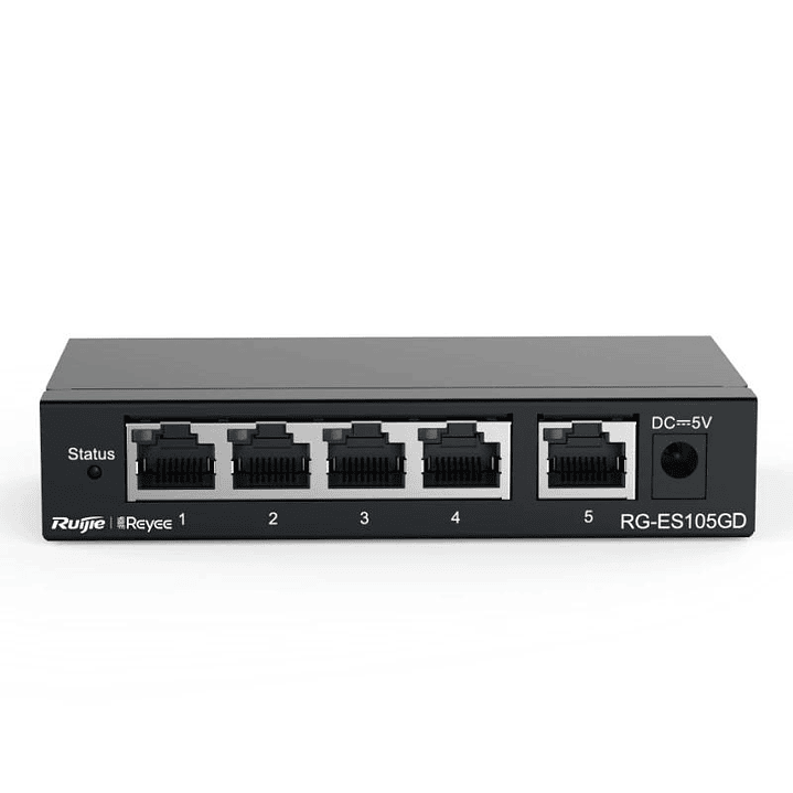 Reyee Unmanaged Switch 5xGb RJ45 Steel Case 2
