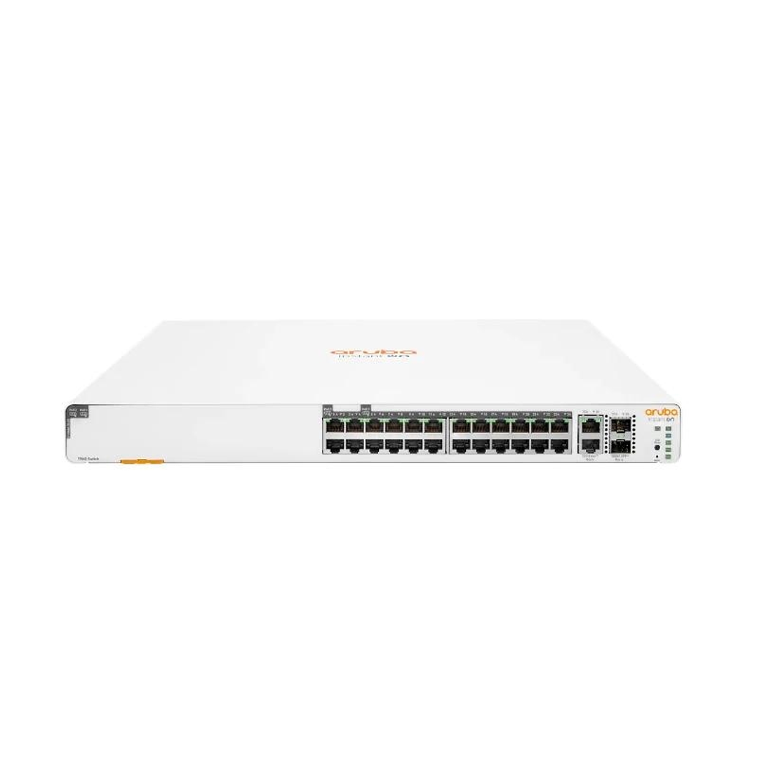 HPE NW IOn 1960 Switch 24xGbE PoE 2xGT 2SFP+ 370W 1