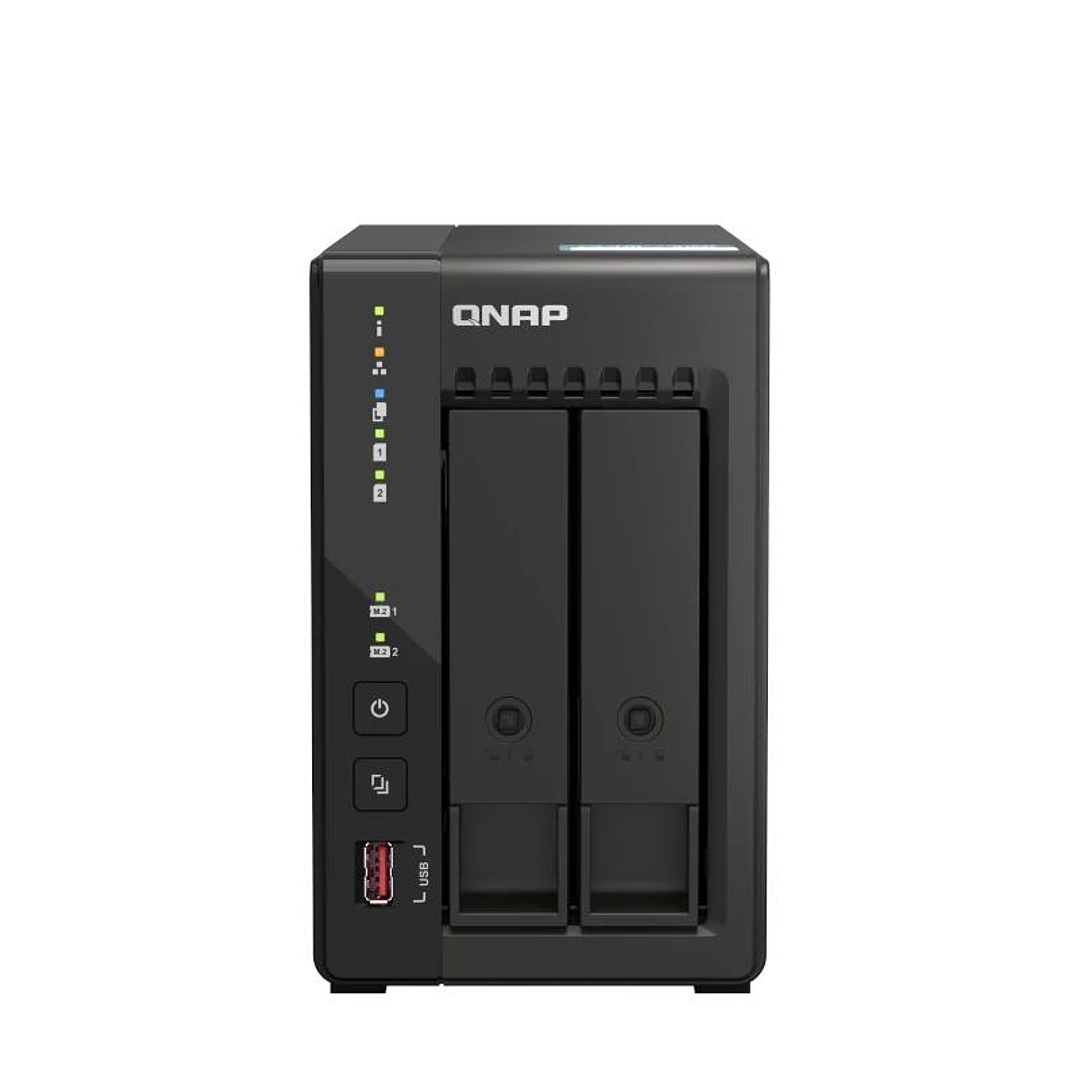 QNAP TS-253E-8G NAS 2XHDD-Bay 2x2.5GbE 4xUSB 1