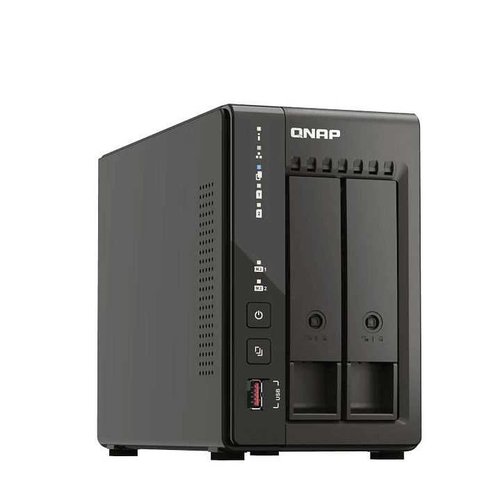QNAP TS-253E-8G NAS 2XHDD-Bay 2x2.5GbE 4xUSB 2