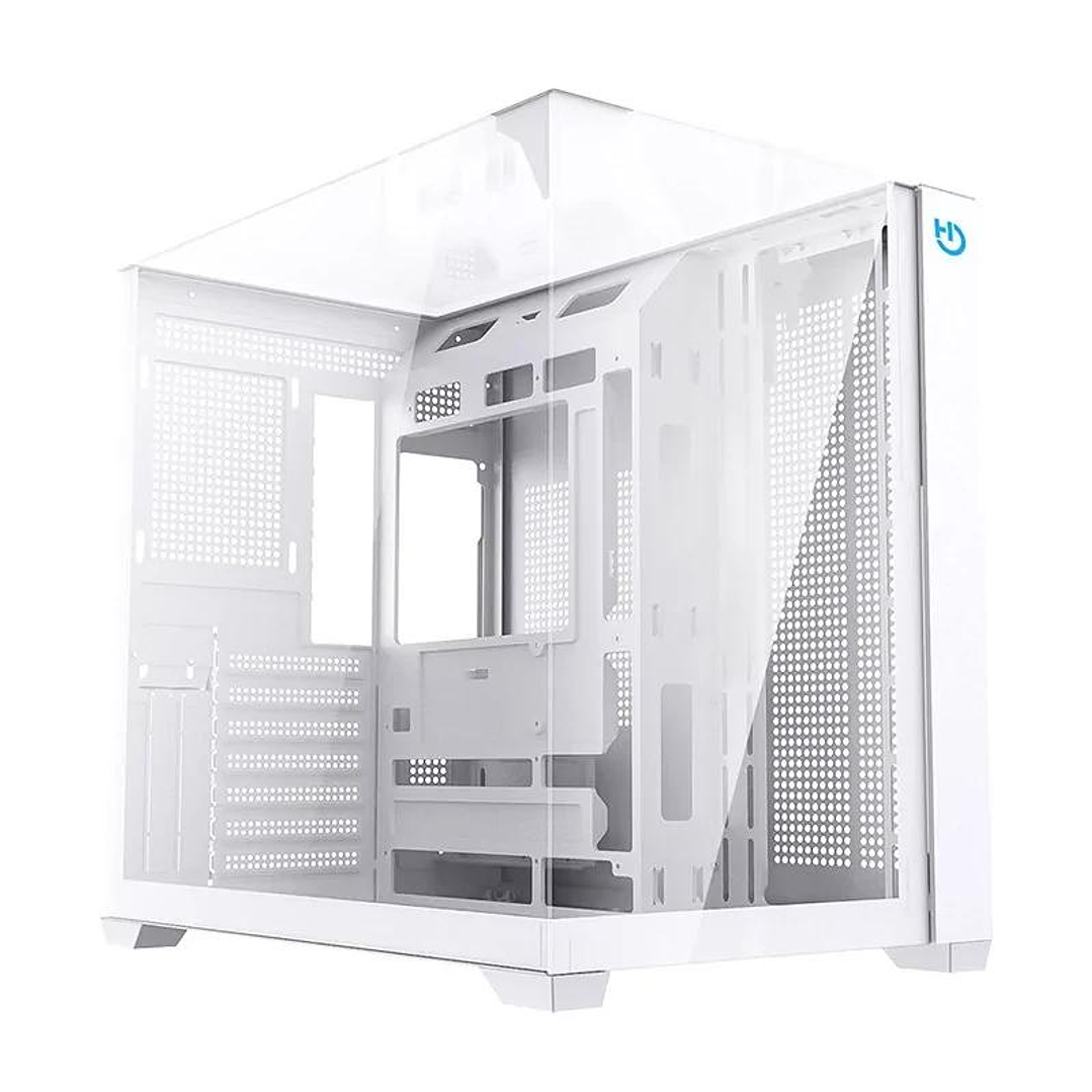 Hiditec Caja ATX Gaming Sky White USB 3.1 TYPE-C 2