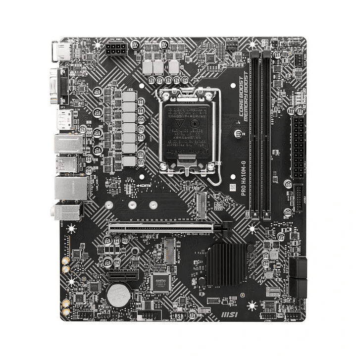 MSI Placa Base PRO H610M-G DDR5 mATX 1700 3