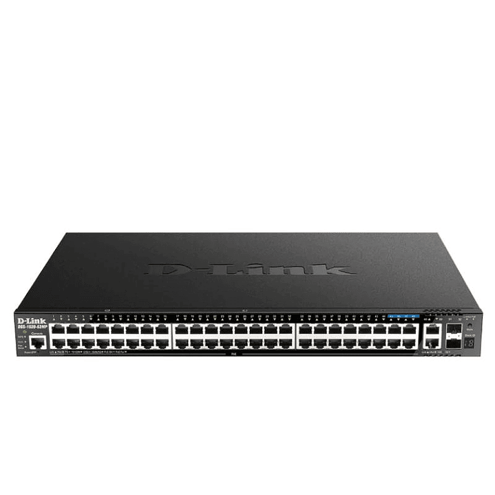 D-Link DGS-1520-52MP/E Switch 44xGbE PoE 2x10 SFP+ 1