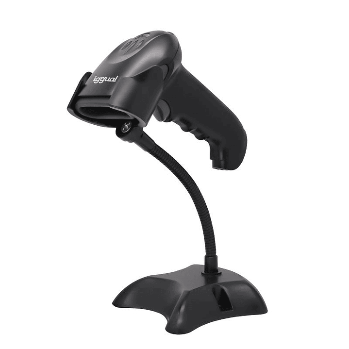 iggual Lector código barras 2D USB gatillo soporte 1