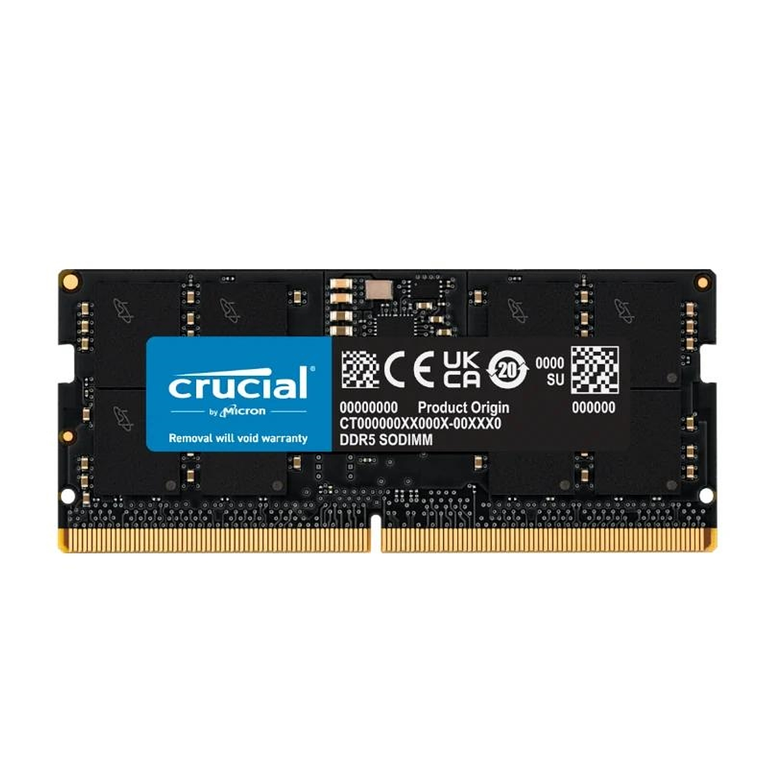 Crucial CT16G48C40S5 16GB soDIMM CL40 4800MHz DDR5 1