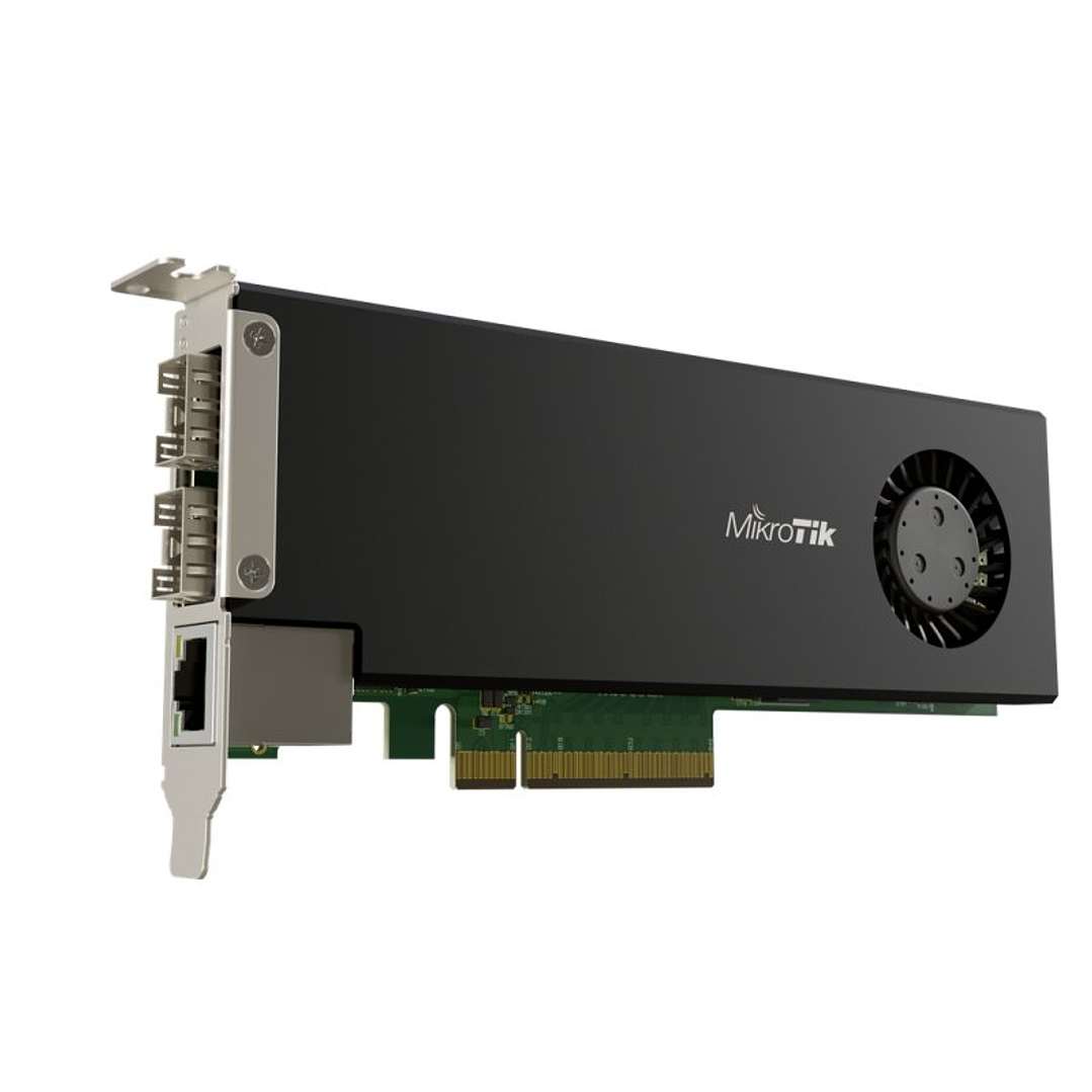 Mikrotik CCR2004-1G-2XS-PCIe Adap 2xSFP28 1xGbE LP 1