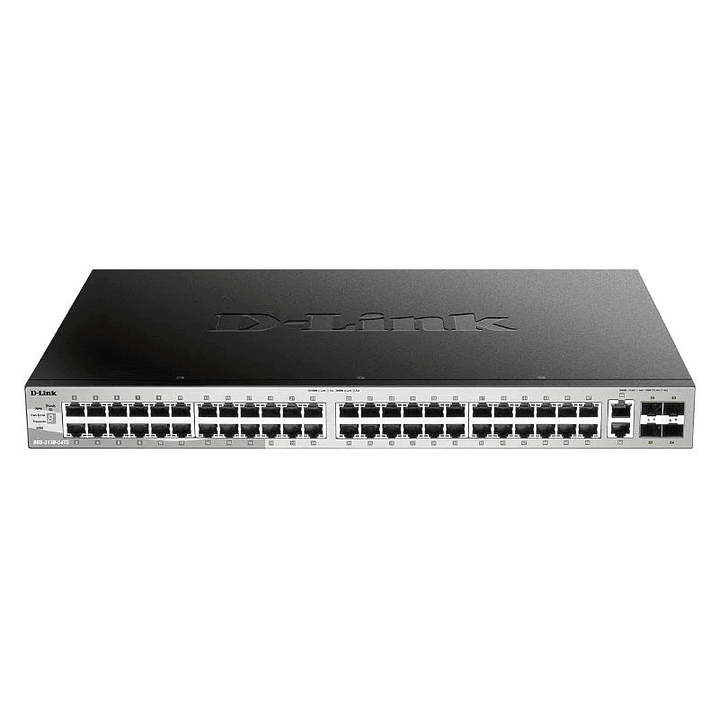 D-Link DGS-3130-54PS/E Switch L3 48xGb PoE 4xSFP+ 1