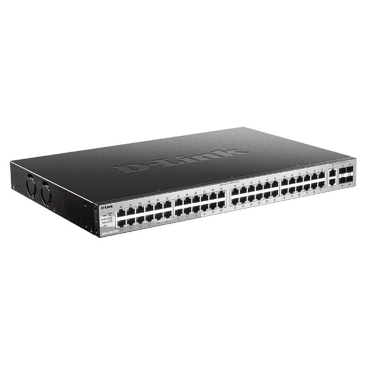 D-Link DGS-3130-54PS/E Switch L3 48xGb PoE 4xSFP+ 2